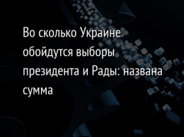 Во сколько Украине обойдутся выборы президента и Рады: названа сумма