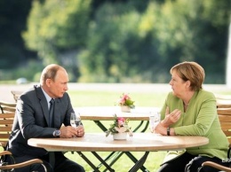 Путин и Меркель обсудили Украину и Северный поток