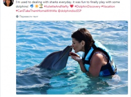 Постпред США при ООН Никки Хейли показала фото с дельфином и намекнула, что "обычно имеет дело с акулами"