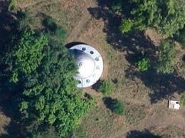 Серебристый НЛО замечен на снимках Google Maps