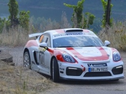 Раллийный Porsche Cayman GT4 Clubsport Rally прошел этап WRC