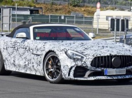 На Нюрбургринге тестируют обновленный родстер Mercedes-AMG GT R