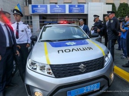 Полиция Днепропетровской области получила 27 автомобилей Suzuki Vitara