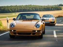 Porsche представила особое «золотое» купе Porsche 911 Project Gold