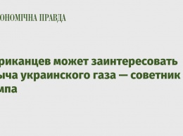 Американцев может заинтересовать добыча украинского газа - советник Трампа