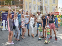 Встреча высоких людей в Одессе: «На «Бомбере» могу ногами отталкиваться» (фото)