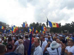 В столице Молдовы проходят акции протеста. МВД заявило о подготовке массовых беспорядков