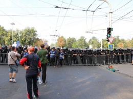 В Кишиневе полиция разогнала антиправительственный протест