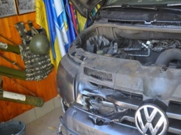 Под Харьковом подожгли машину местного депутата