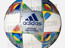В сети появились фотографии дизайна мяча для Лиги наций