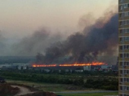Площадь двух пожаров в Ростове-на-Дону превысила 3 тысячи кв м