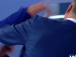 Богословская ударила Червоненко в эфире "112 Украина" (видео)