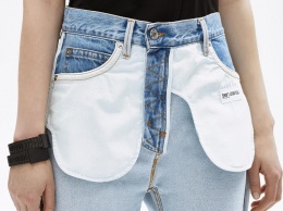 Странные джинсы шиворот-навыворот назвали главным трендом осени 2018