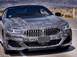 Новый кабриолет BMW 8-й серии засняли на тестах около Лас-Вегаса