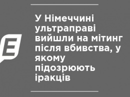 В Германии ультраправые вышли на митинг после убийства, в котором подозревают иракцев