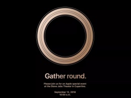 Apple представит новые iPhone 12 сентября 2018 года