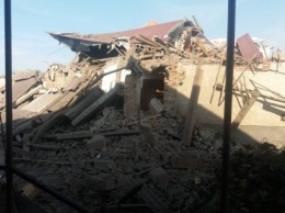 На Закарпатье от взрыва рухнул жилой дом