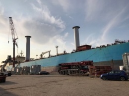 Maersk оборудовала свой танкер роторными парусами