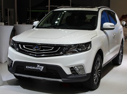 Geely Emgrand X7 обновился и идет в Россию