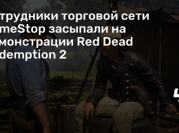 Сотрудники торговой сети GameStop засыпали на демонстрации Red Dead Redemption 2