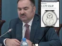 У главы Пенсионного фонда РФ обнаружили часы почти за 2 миллиона рублей