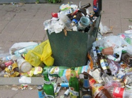 Киевская экологическая акция: "Кто мусор собирает - тот суперзвезда"