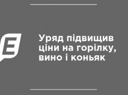 Правительство повысило цены на водку, вино и коньяк