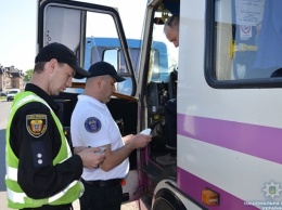 Правоохранители Херсонщины проверяют маршрутки