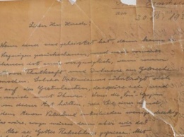 В Мюнхене нашли копию письма Эйнштейна (фото)