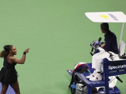 Как Серена Уильямс скандалила в финале US Open