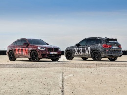 Прогревочный круг: первая официальная презентация BMW X3 M и BMW X4 M на Нюрбургринге