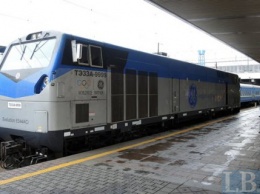 В Украину доставили первый локомотив General Electric "Тризуб"