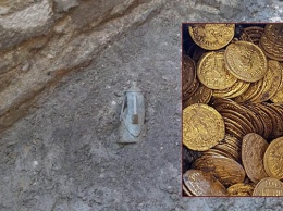 В Италии нашли клад римских монет на миллионы евро
