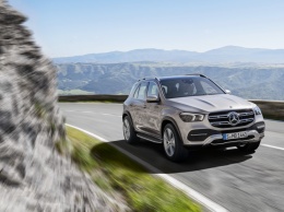 Кроссовер Mercedes-Benz GLE нового поколения рассекретили до премьеры