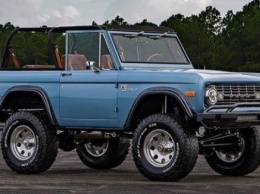 Рестомод 45-летнего Ford Bronco оценили дороже Mercedes-Benz G 63 AMG