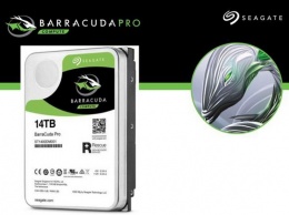 Жесткий диск Seagate BarraCuda Pro объемом 14 ТБ стоит $580