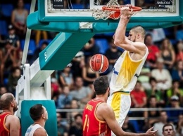 Баскетбол: Украина сенсационно обыграла Испанию