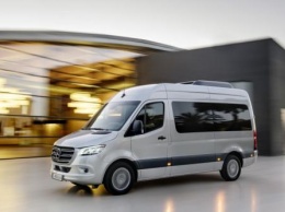 В России появился новый Mercedes-Benz Sprinter с передним приводом