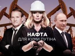 Медведчук подтвердил, что его жена Марченко имеет нефтяное месторождение в России