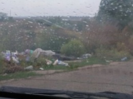 В Херсоне люди жалуются на мусор возле дач