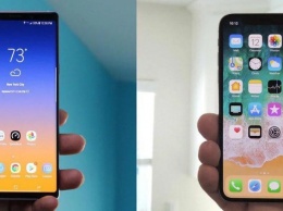 Специалисты сравнили новый iPhone XS с Samsung Galaxy Note 9