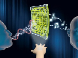 Тонкая «наномембрана» на коже может записывать и воспроизводить звуки