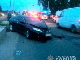 Под Полтавой Lexus столкнулся с ВАЗом: пострадали женщина и ребенок