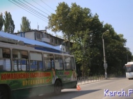 В Керчи перестали ходить троллейбусы