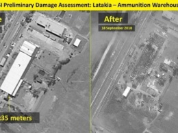 Обнародованы спутниковые снимки уничтоженного Израилем объекта в Сирии