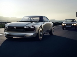 Peugeot представил e-Legend - электрический концепт по мотивам классических моделей