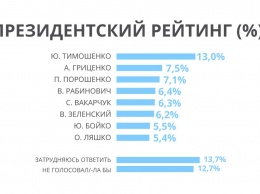 Пул украинских социологов: За второй тур президентских выборов поборются Тимошенко, Гриценко, Порошенко и Рабинович