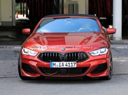 Кабриолет BMW 8 Series заметили почти без камуфляжа