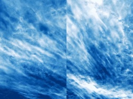 NASA засняло серебристые облака