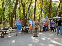 В Днепре впервые состоялась ярмарка вакансий для ветеранов боевых действий на востоке Украины